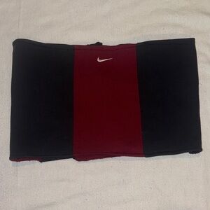 Nike Black and Burgundy Tube Top
